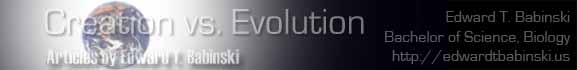 Creation vs. Evolution